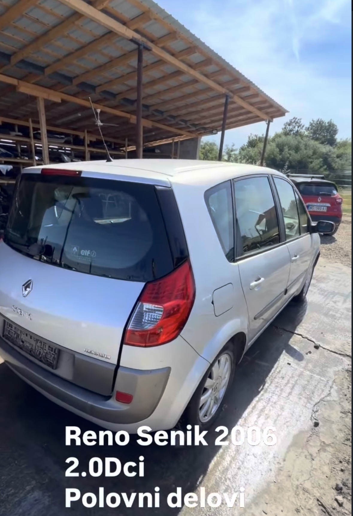 Renault Scenic 2006 2.0 dCi polovni delovi